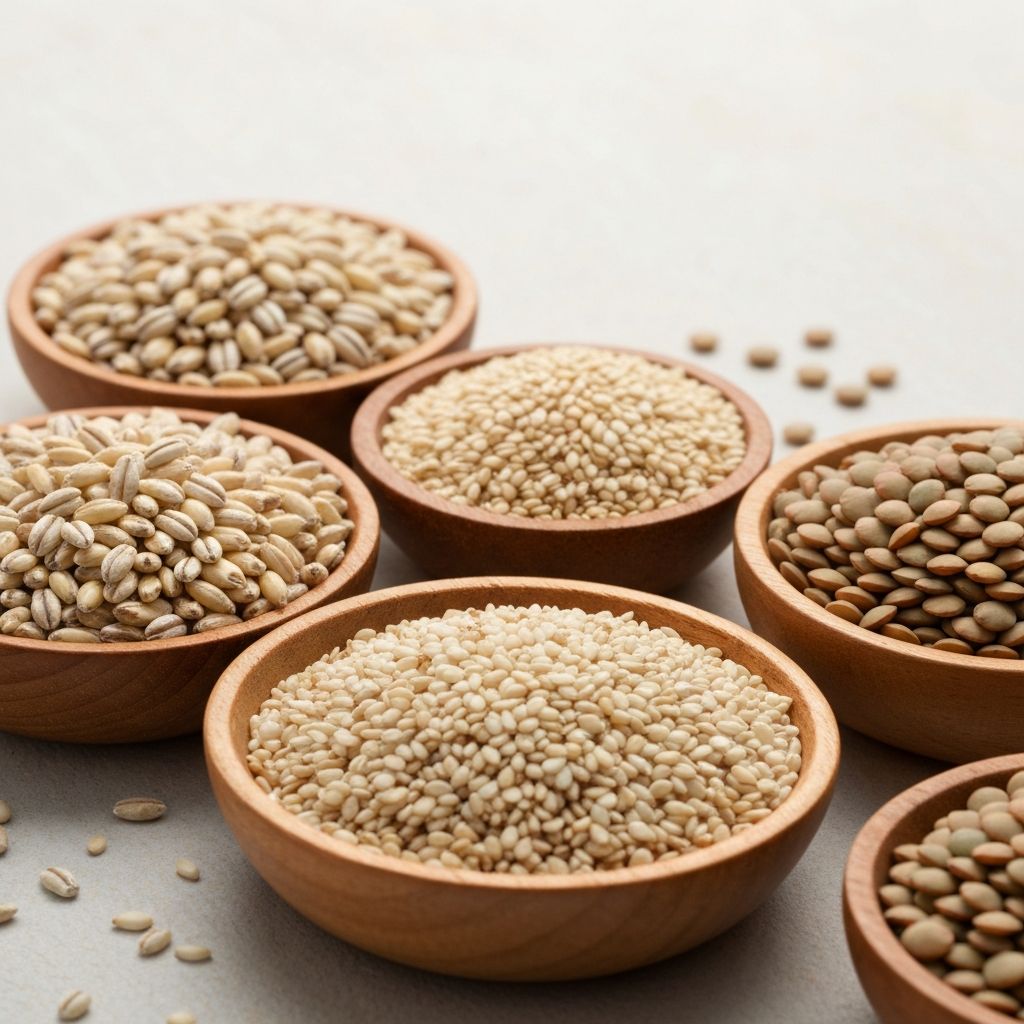 Whole grains and seeds